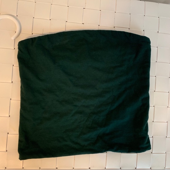 Brandy Melville Tops - NWOT brandy melville forest green tube top